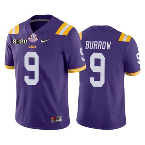 joe burrow lsu jersey